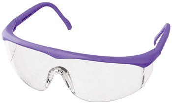 Full Frame Coloured Protective Eyewear Purple